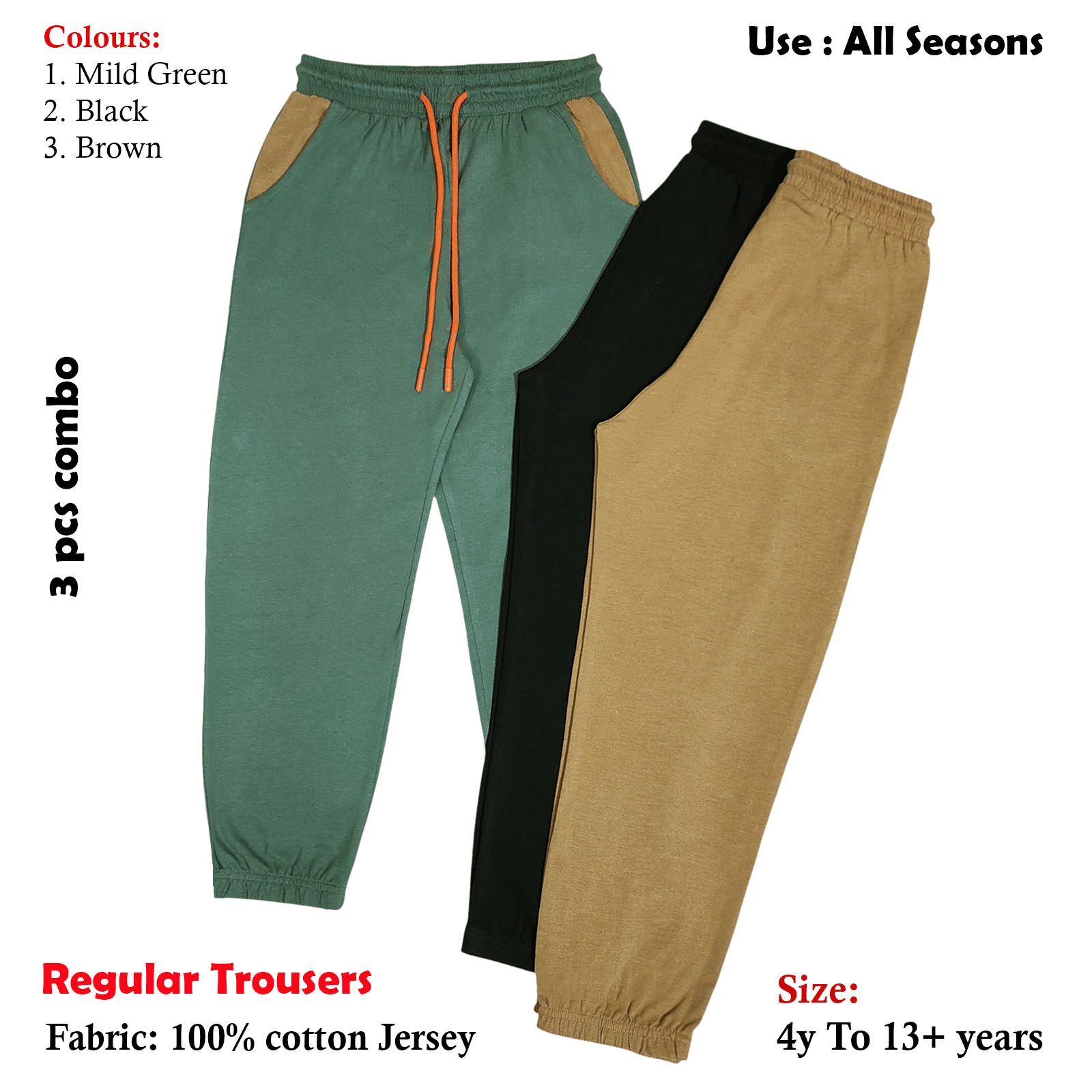 Regular Trouser (গেঞ্জির কাপড়)