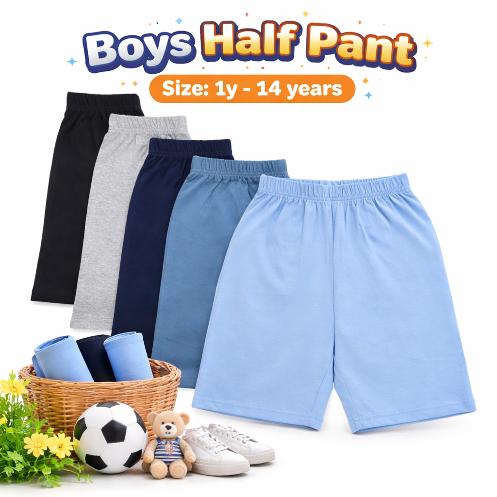 Boy's regular half pant