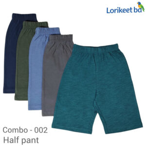 Boys half pant combi-002 Boys Regular half pant