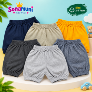 Girls Regular Half Pant 5 & 6 pcs Combo (Size: 1y to 11years)